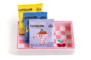 Bandeja Rosa Cereja – Colab Cafellow + Pingo Studios