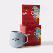 Kit 2 Fellows Encantados + Xícara Cafellow Azul