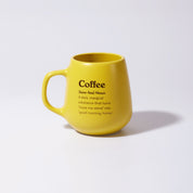 Xícara Cafellow Amarela